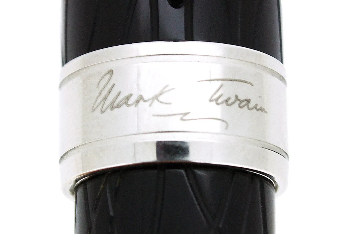 2010 MONTBLANC MARK TWAIN WRITERS SERIES LIMITED EDITION FOUNTAIN PEN NEVER INKED