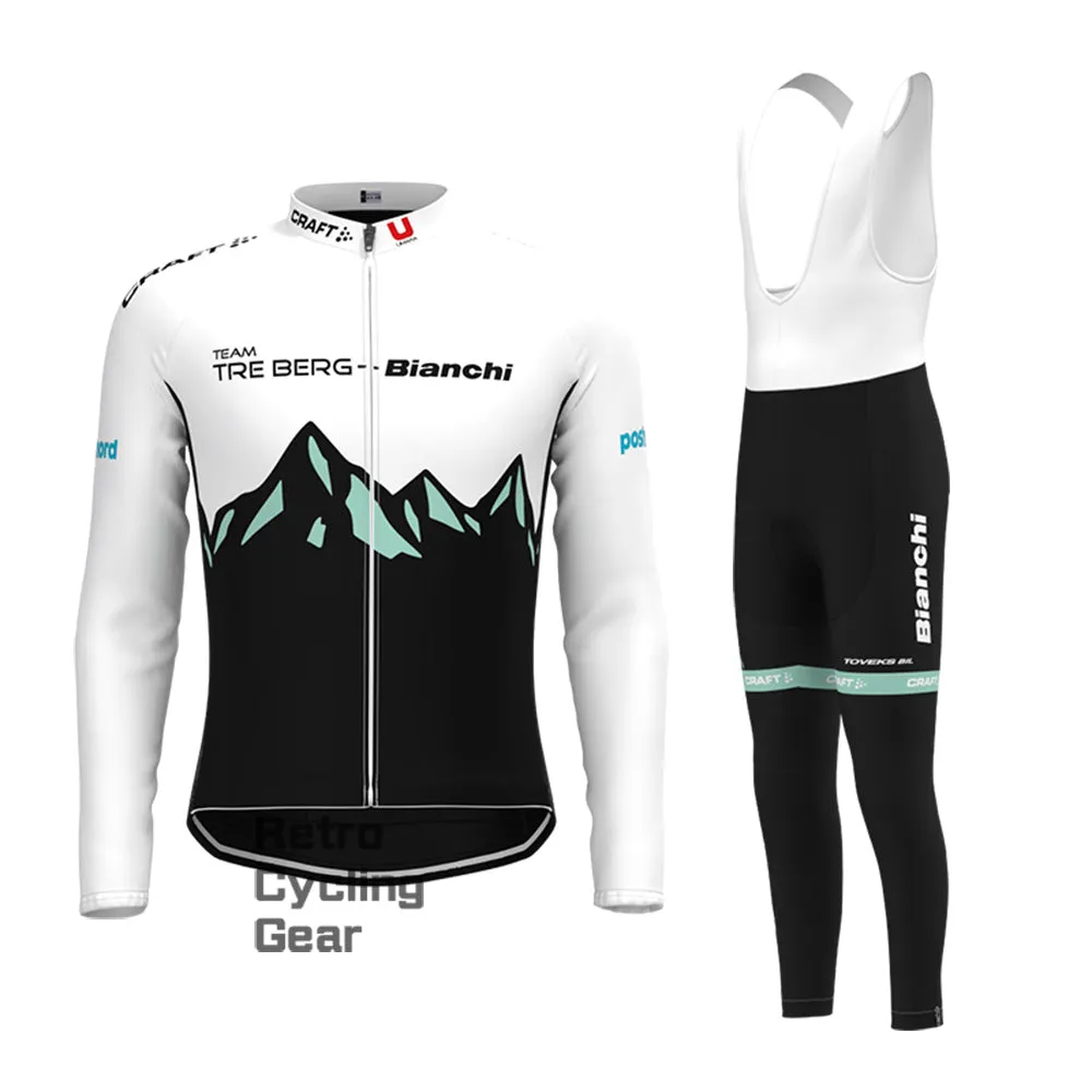 2016 Bianchi Retro Long Sleeve Cycling Kits