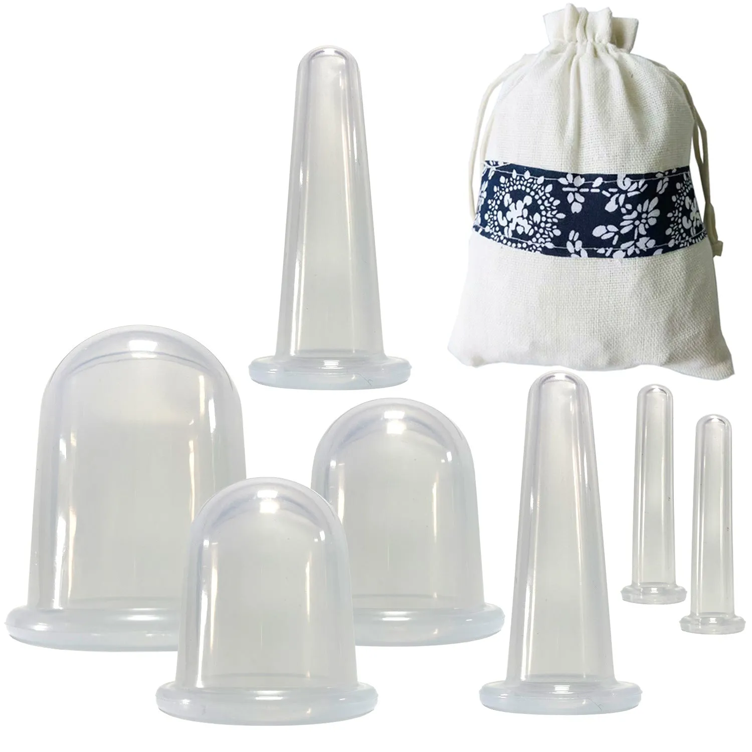 7-Piece Silicone Cupping Set