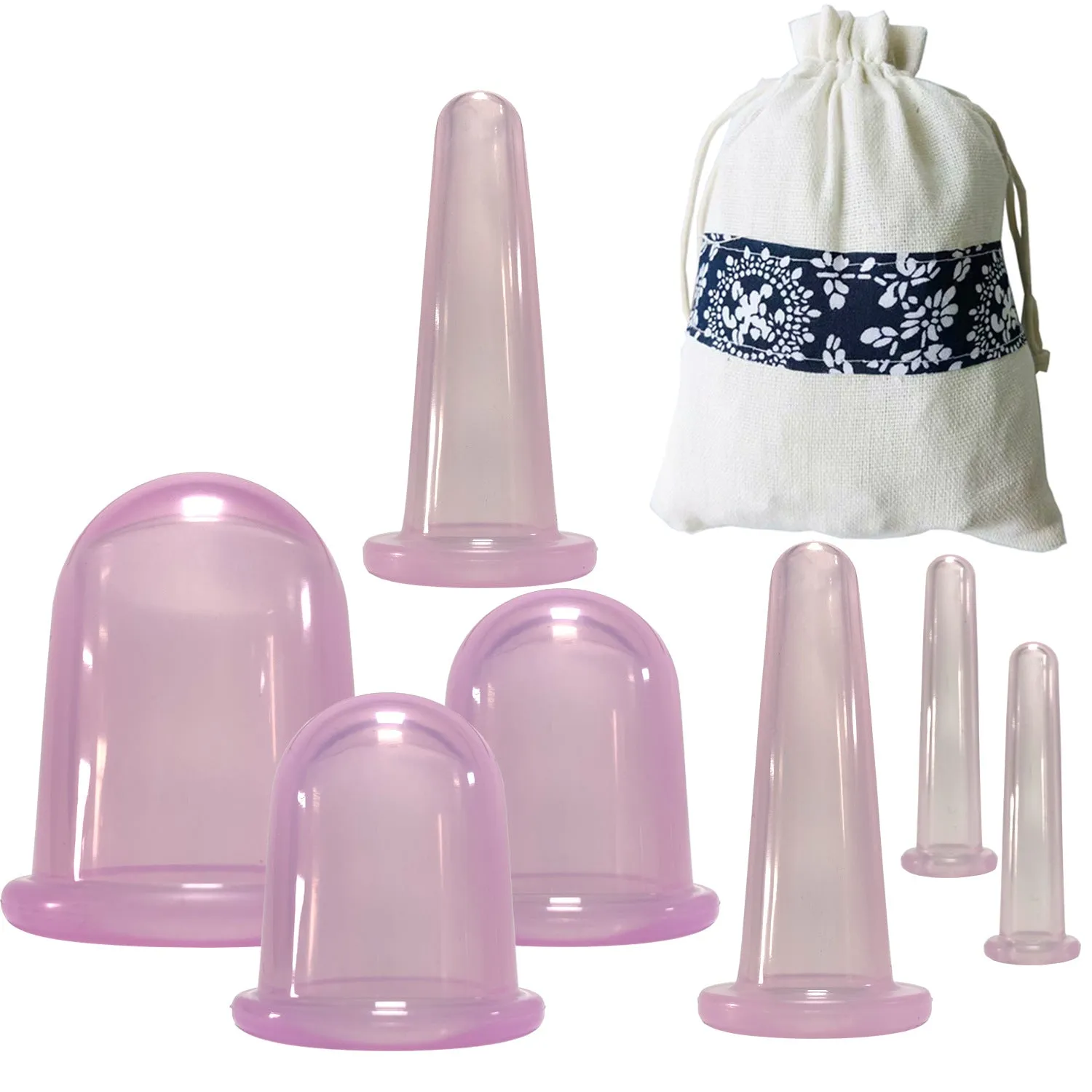 7-Piece Silicone Cupping Set