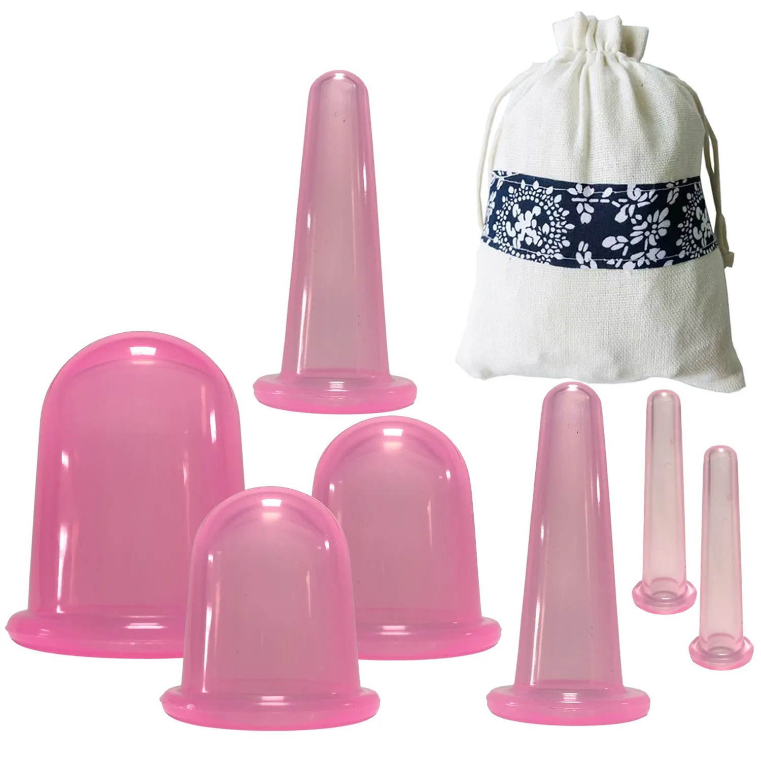 7-Piece Silicone Cupping Set