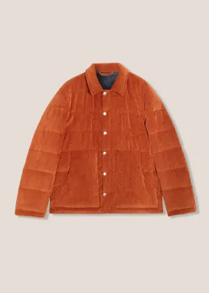 AALOFI COPPER CORDUROY JACKET