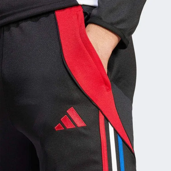 Adidas Men's Tiro 24 Training Pants - Black / Power Red / White / Blue