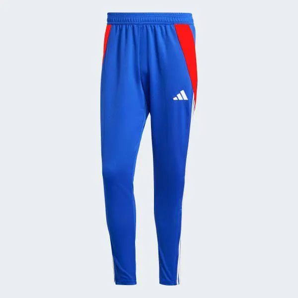 Adidas Men's Tiro 24 Training Pants - Lucid Blue / App Solar Red / White