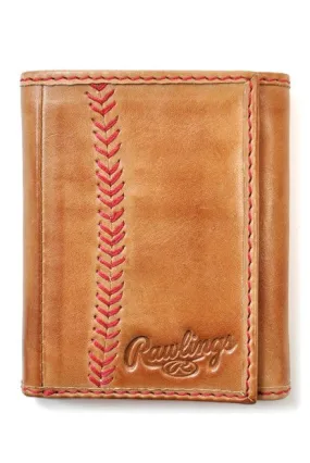 Baseball Stitch Tri-fold