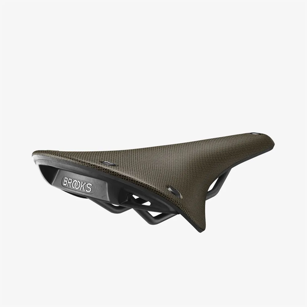 Brooks C17 Cambium Waterproof Rubber Saddle - Black, Mud Green, Black Copper