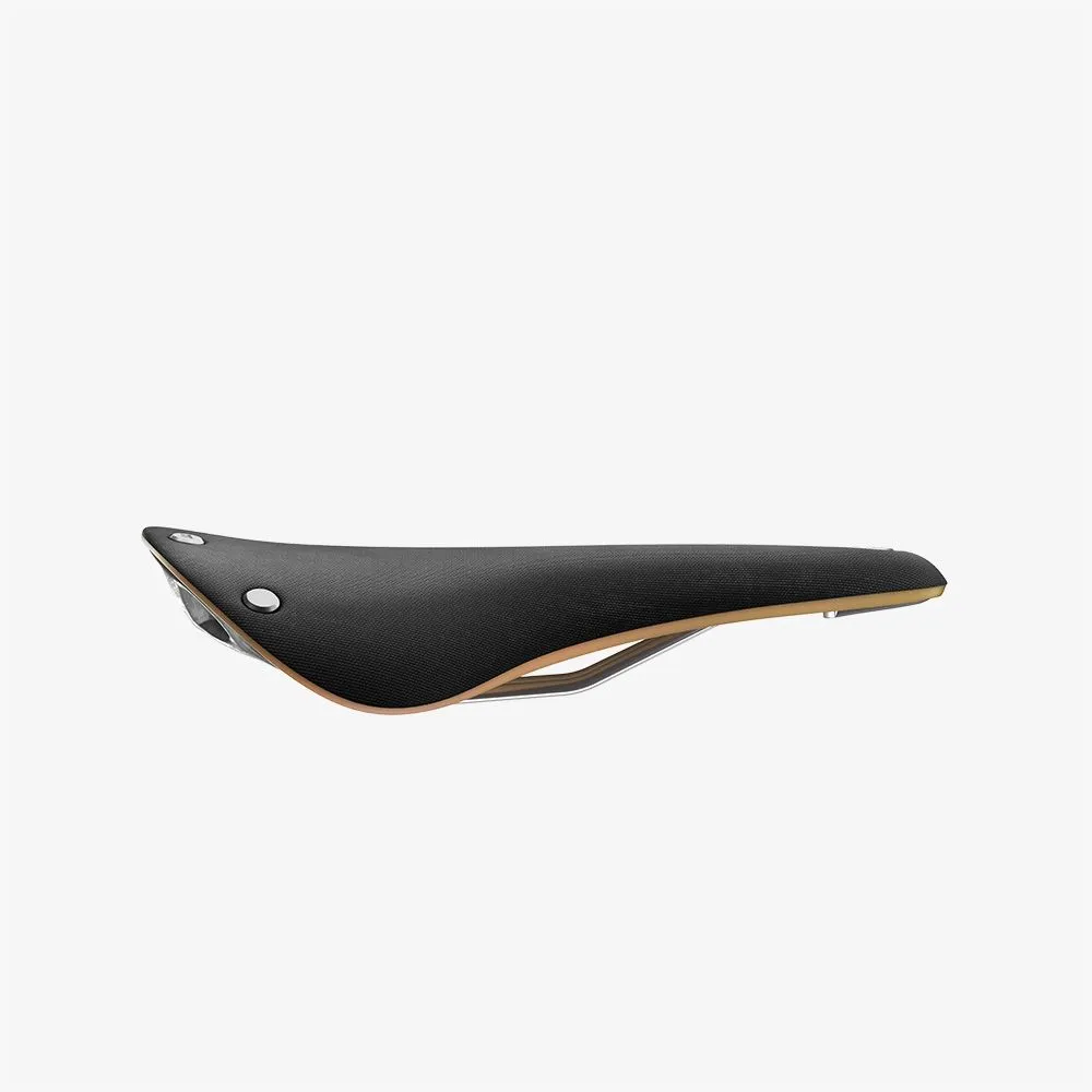 Brooks C17 Cambium Waterproof Rubber Saddle - Black, Mud Green, Black Copper