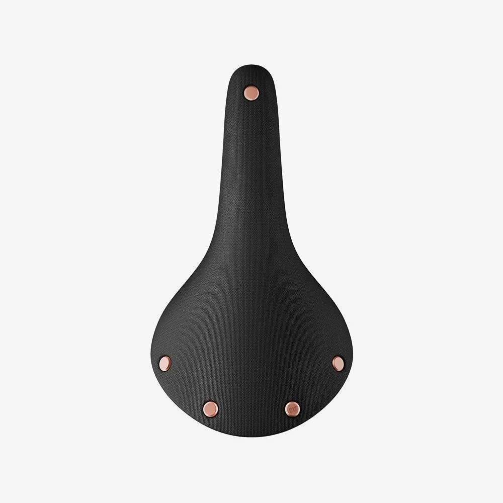 Brooks C17 Cambium Waterproof Rubber Saddle - Black, Mud Green, Black Copper