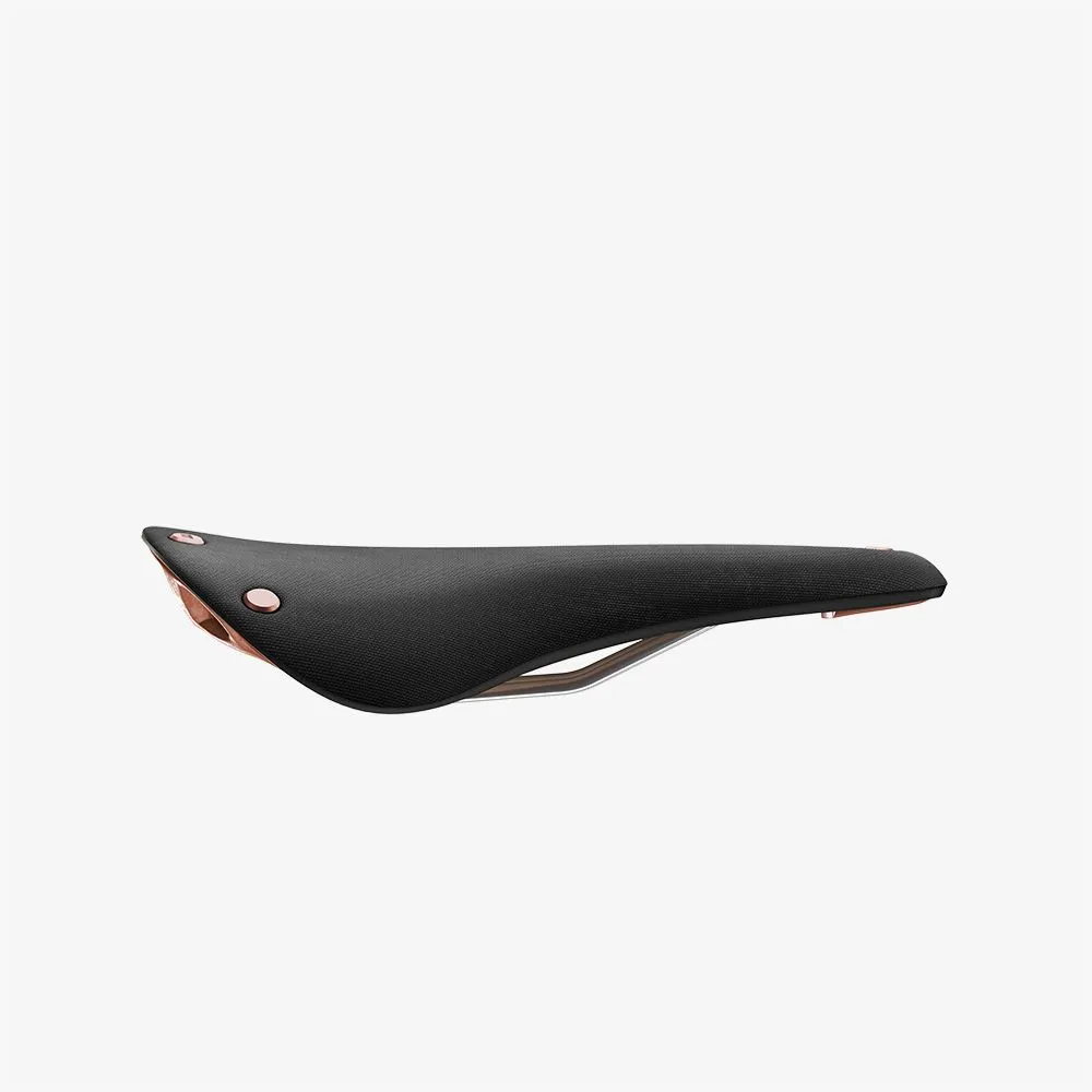 Brooks C17 Cambium Waterproof Rubber Saddle - Black, Mud Green, Black Copper