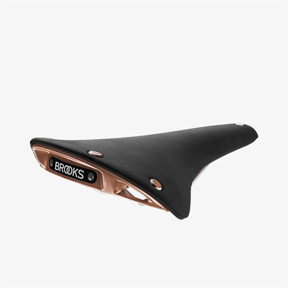 Brooks C17 Cambium Waterproof Rubber Saddle - Black, Mud Green, Black Copper