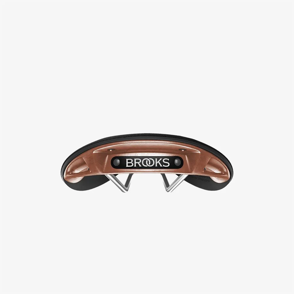 Brooks C17 Cambium Waterproof Rubber Saddle - Black, Mud Green, Black Copper