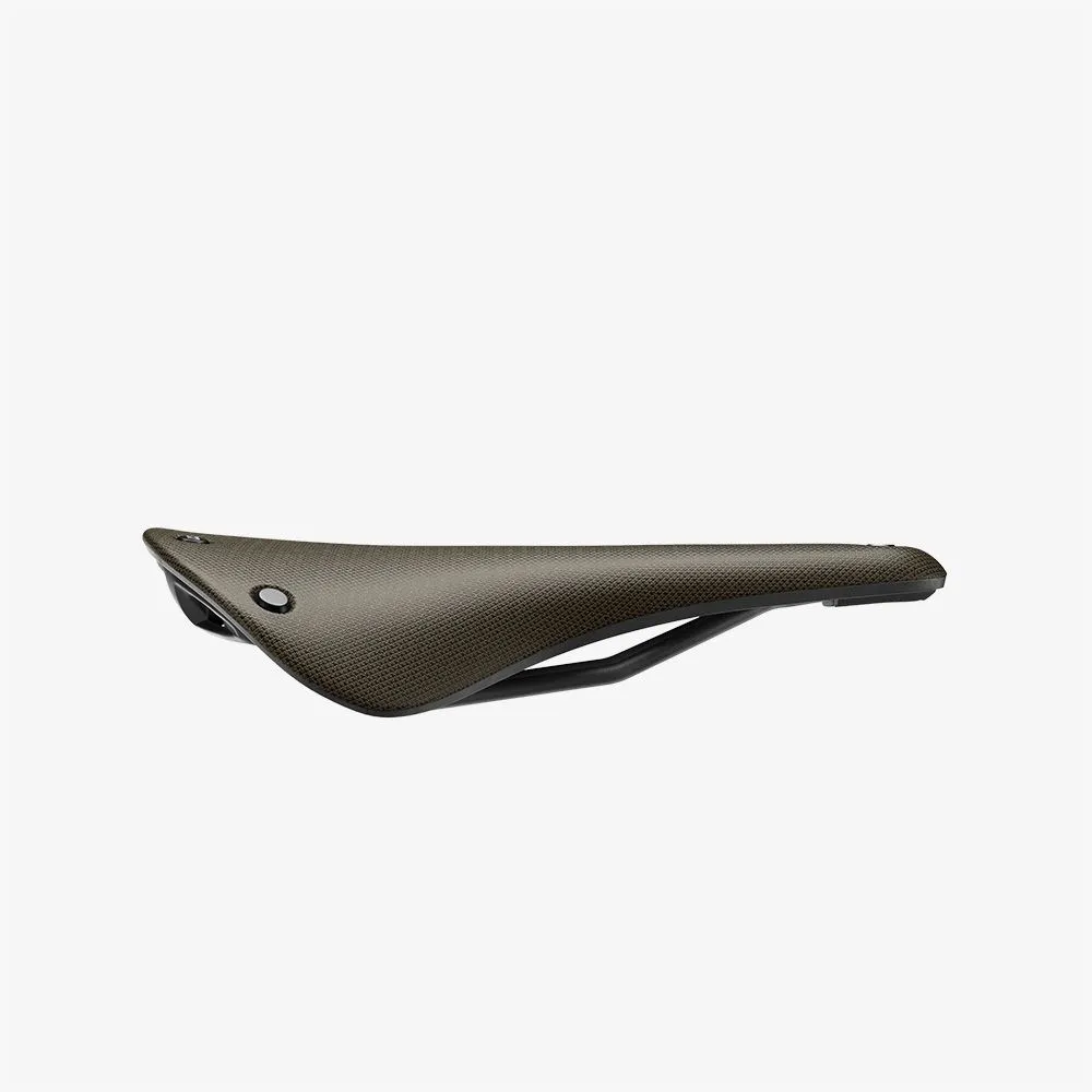 Brooks C17 Cambium Waterproof Rubber Saddle - Black, Mud Green, Black Copper