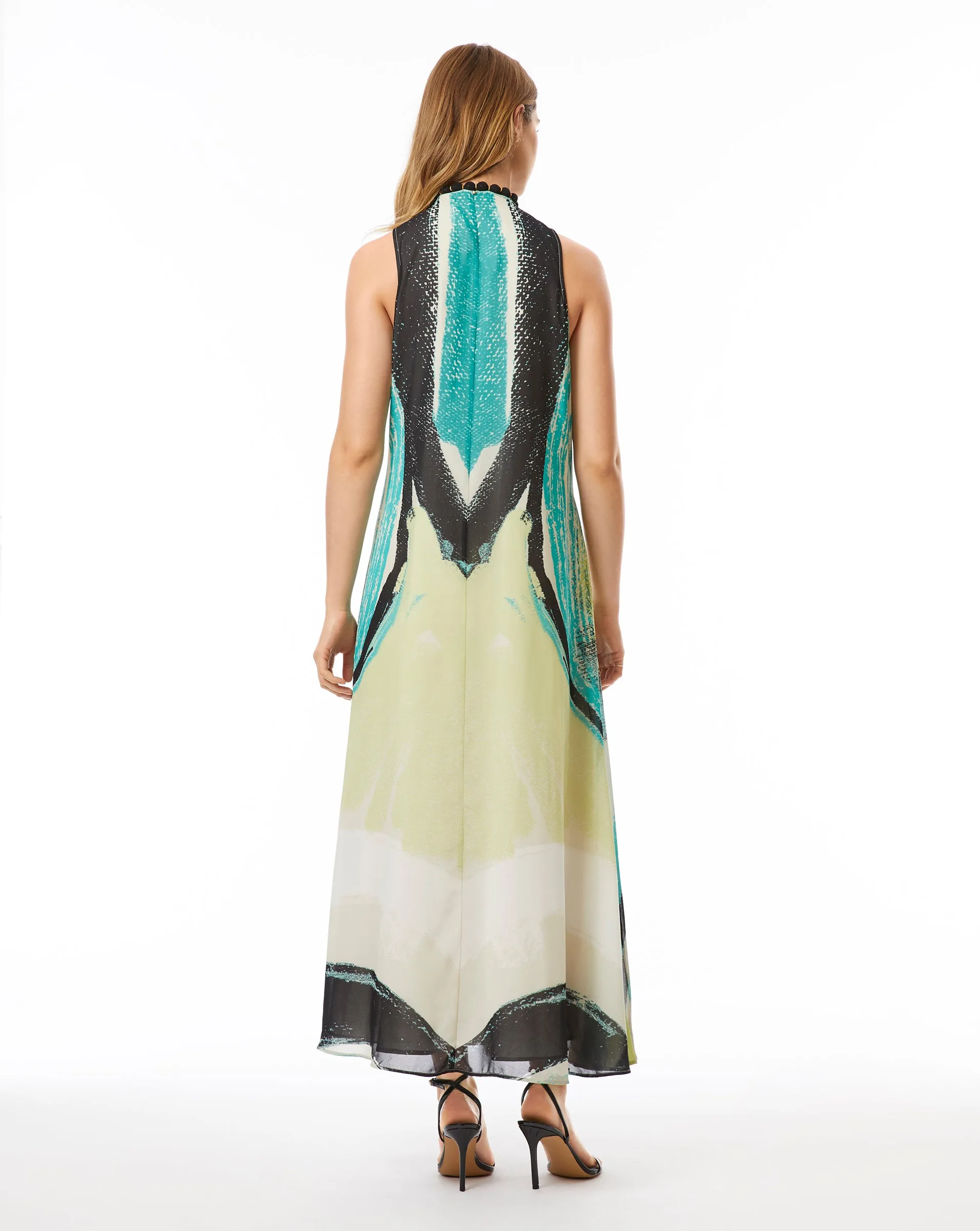 Brushstoke Maxi Dress