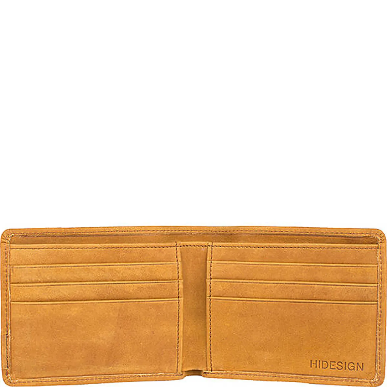 Camel RFID Blocking Bifold Leather Wallet