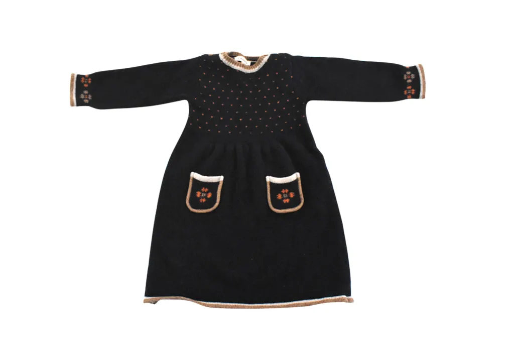 Caramel. Baby Girls Dress, 12-18 Months