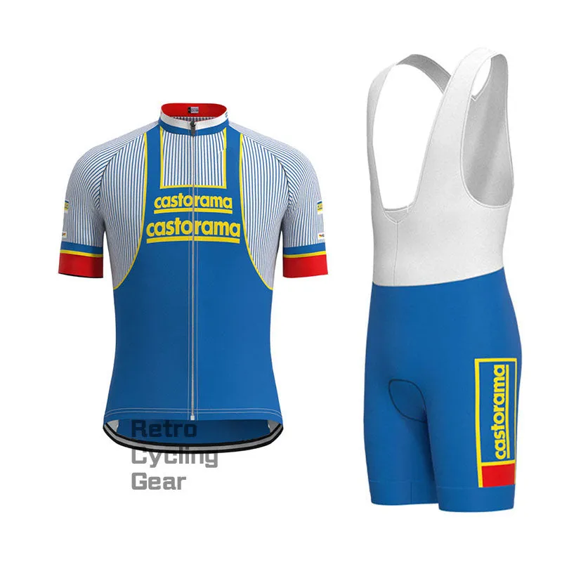 Castorama Retro Long Sleeve Cycling Kit