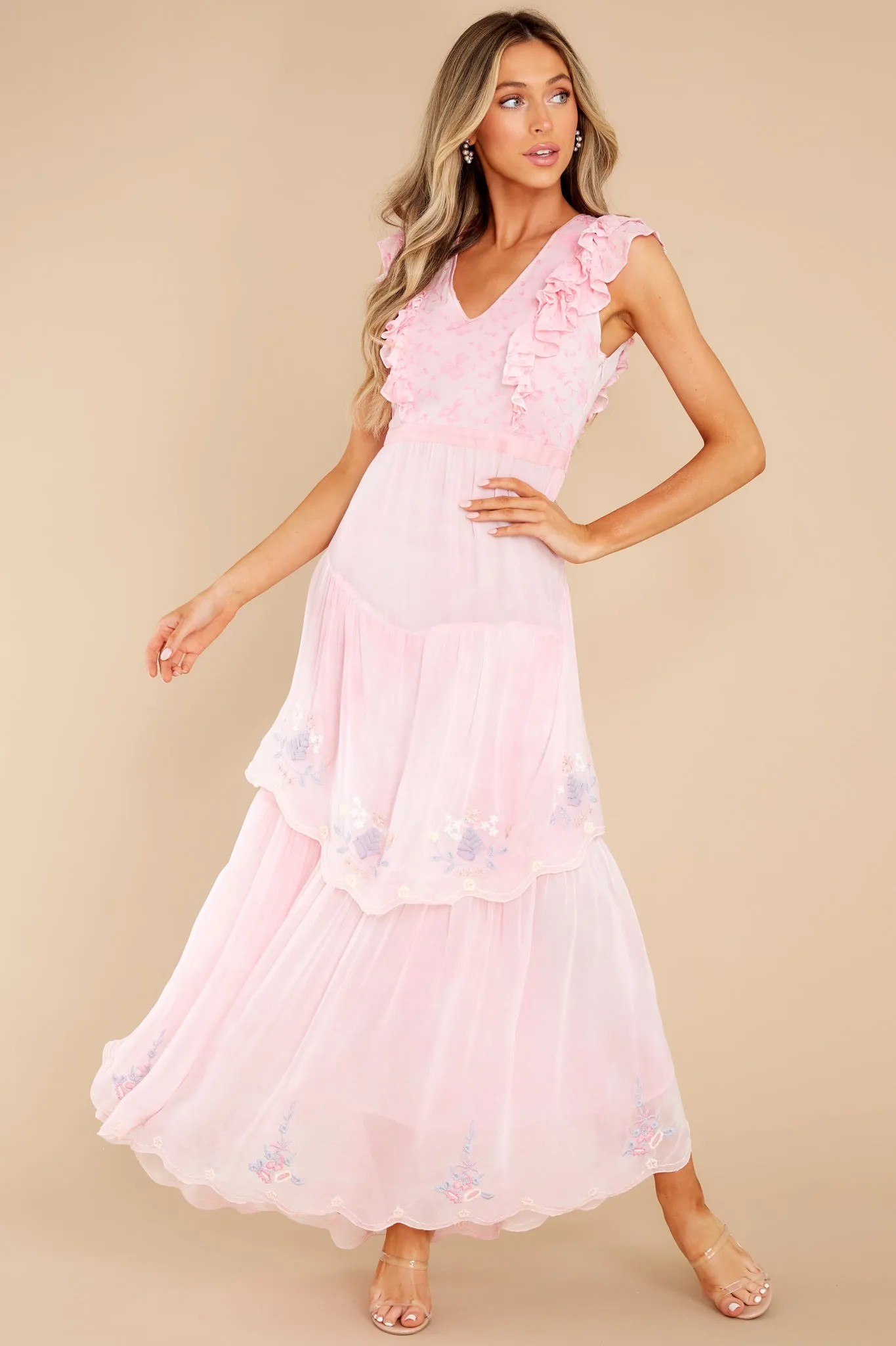 Chantelle Misted Lily Maxi Dress