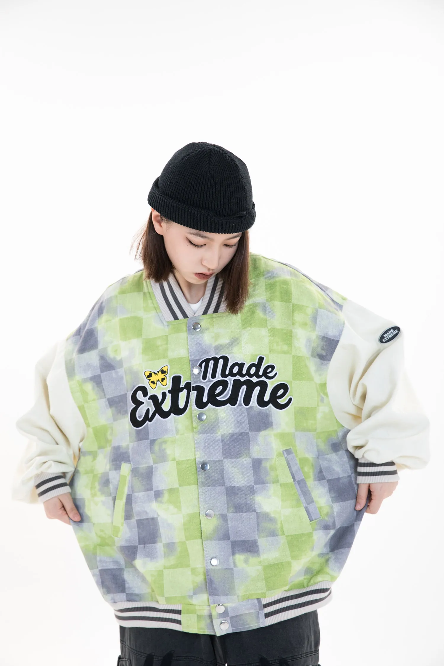 CHECKMATE baseball jacket