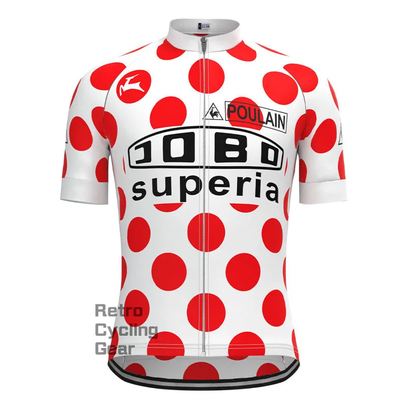 COBD Red-Dot Retro Long Sleeve Cycling Kit