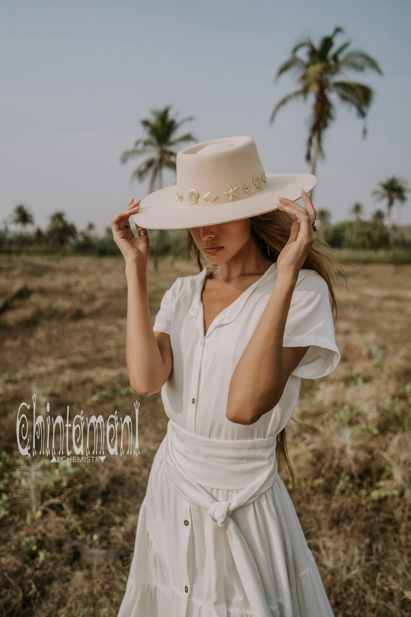 Cotton Maxi Shirt Dress / Off White