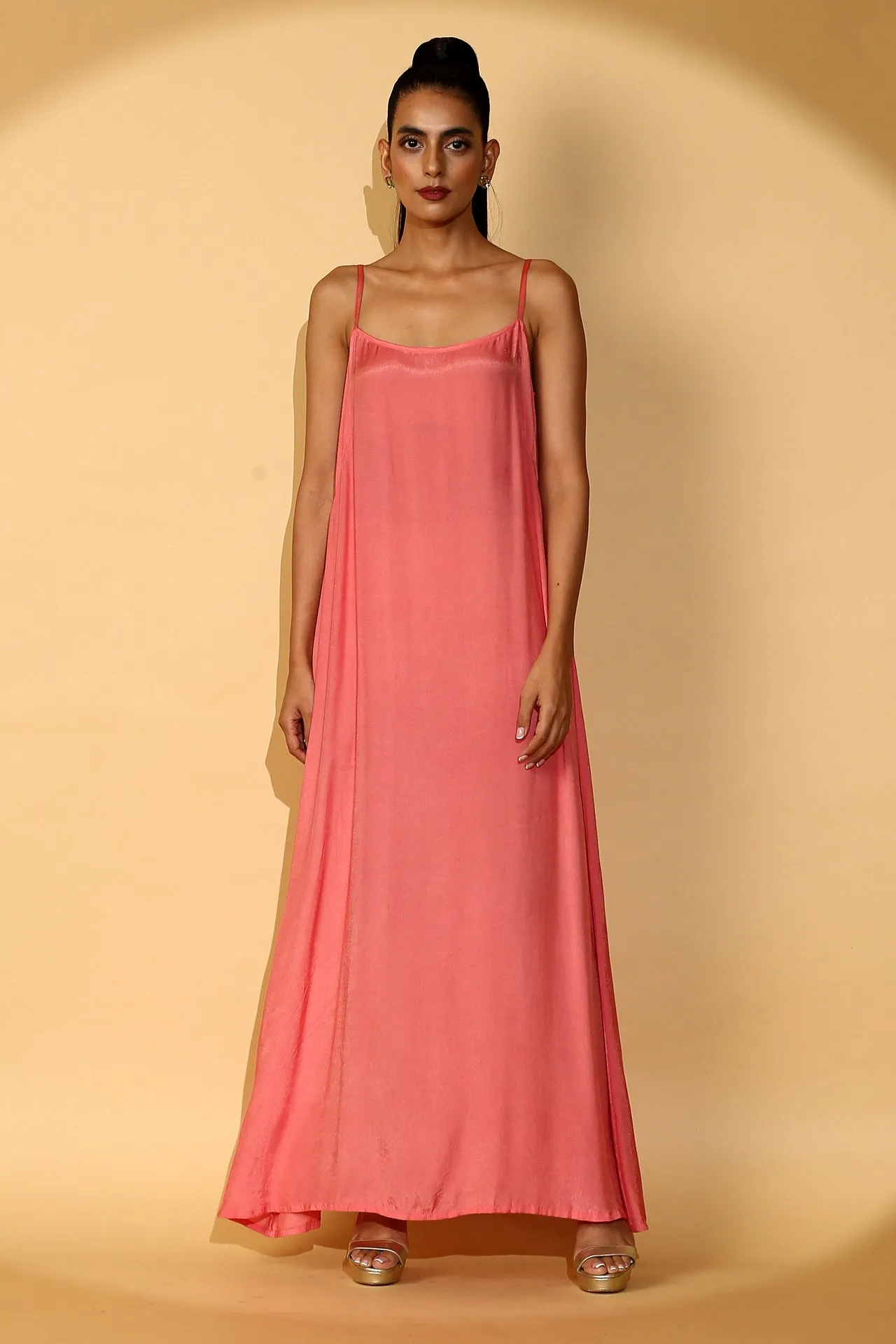 Diana - Fall Shoulder Evening Maxi Dress