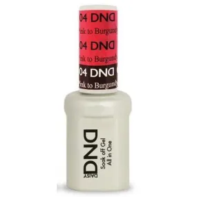 DND - Mood Change Gel - Pink to Burgundy 0.5 oz - #D04