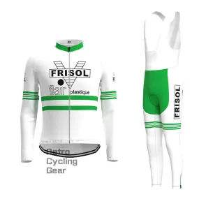 Frisol Retro Long Sleeve Cycling Kit