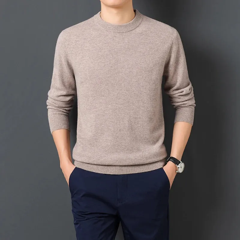 Funki Buys | Sweaters | Men's Casual Long Sleeve Thin Pullover