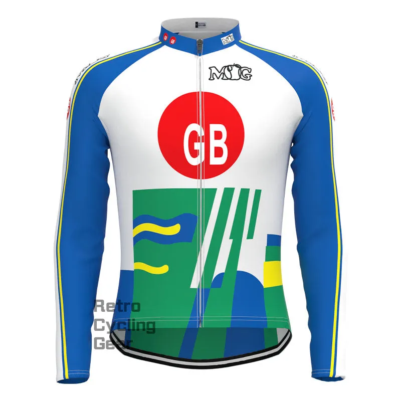 GB Retro Long Sleeve Cycling Kit