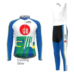 GB Retro Long Sleeve Cycling Kit