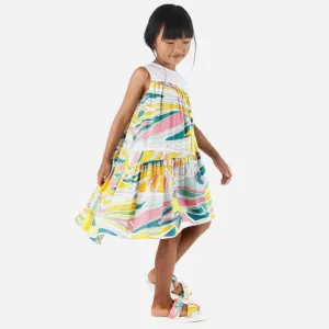 Girls Lance Print Dress