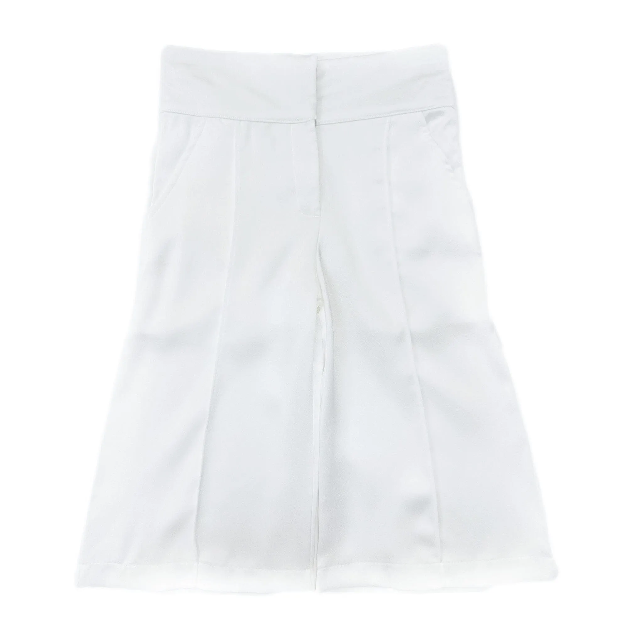 Gwen White Wide Leg Pants