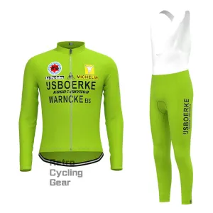 JSBOERKE Retro Long Sleeve Cycling Kit