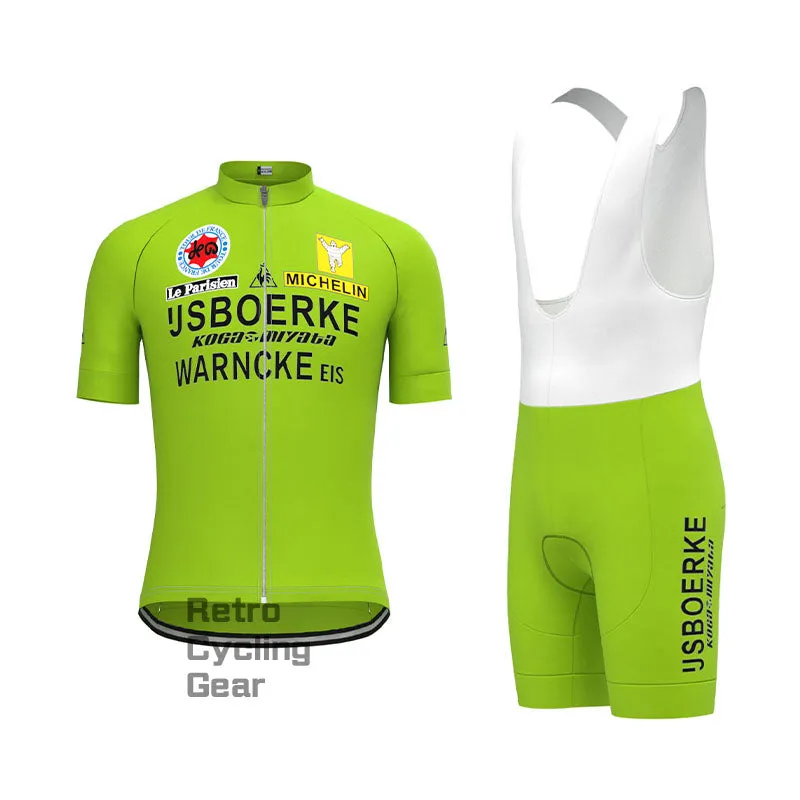 JSBOERKE Retro Long Sleeve Cycling Kit