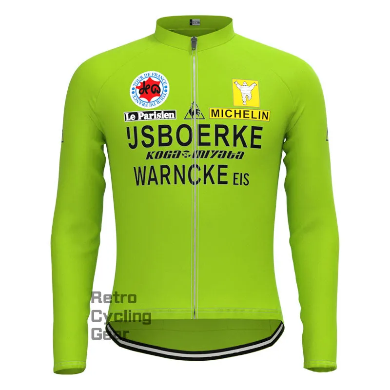 JSBOERKE Retro Long Sleeve Cycling Kit