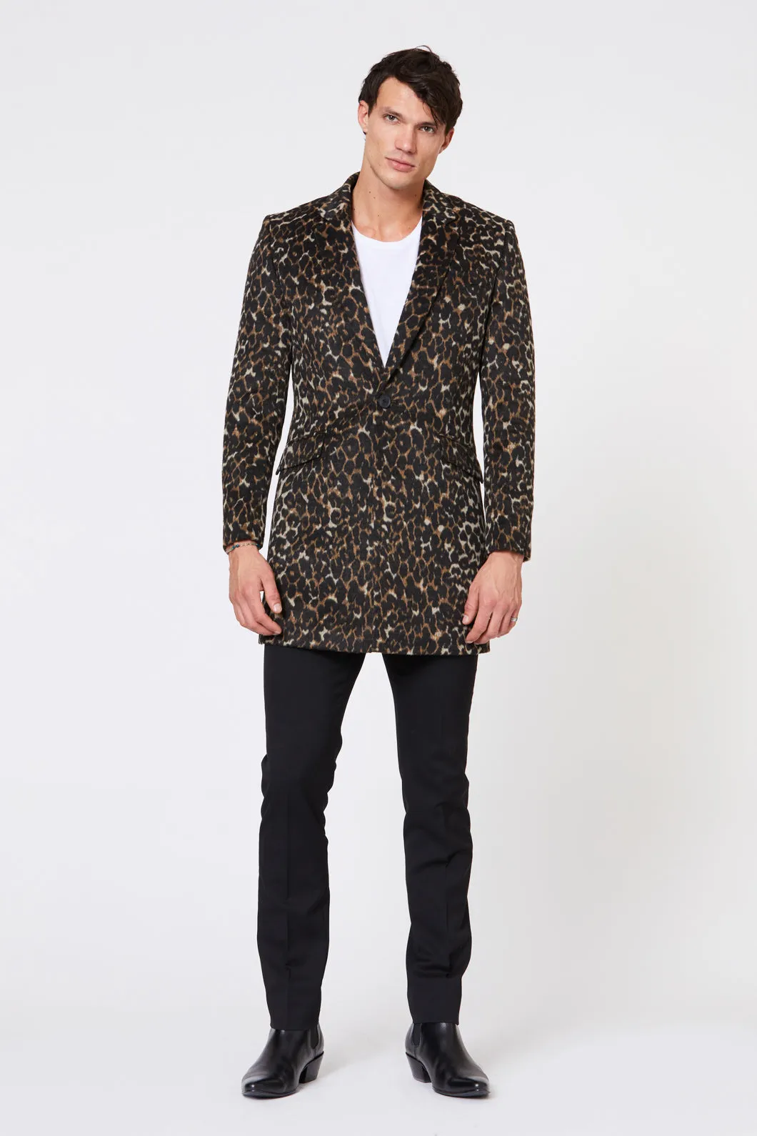 Leopard Top Coat