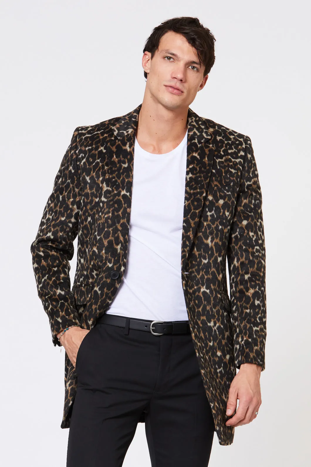 Leopard Top Coat