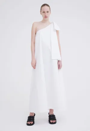 Lindfield Cotton Maxi Dress in White