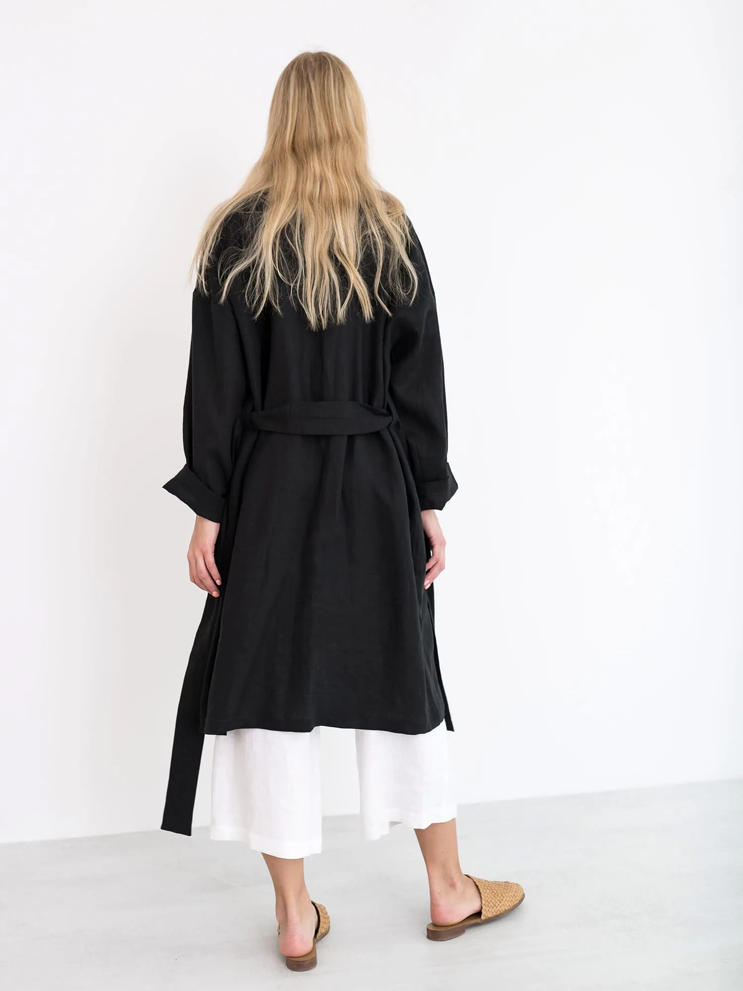 Long Linen Duster