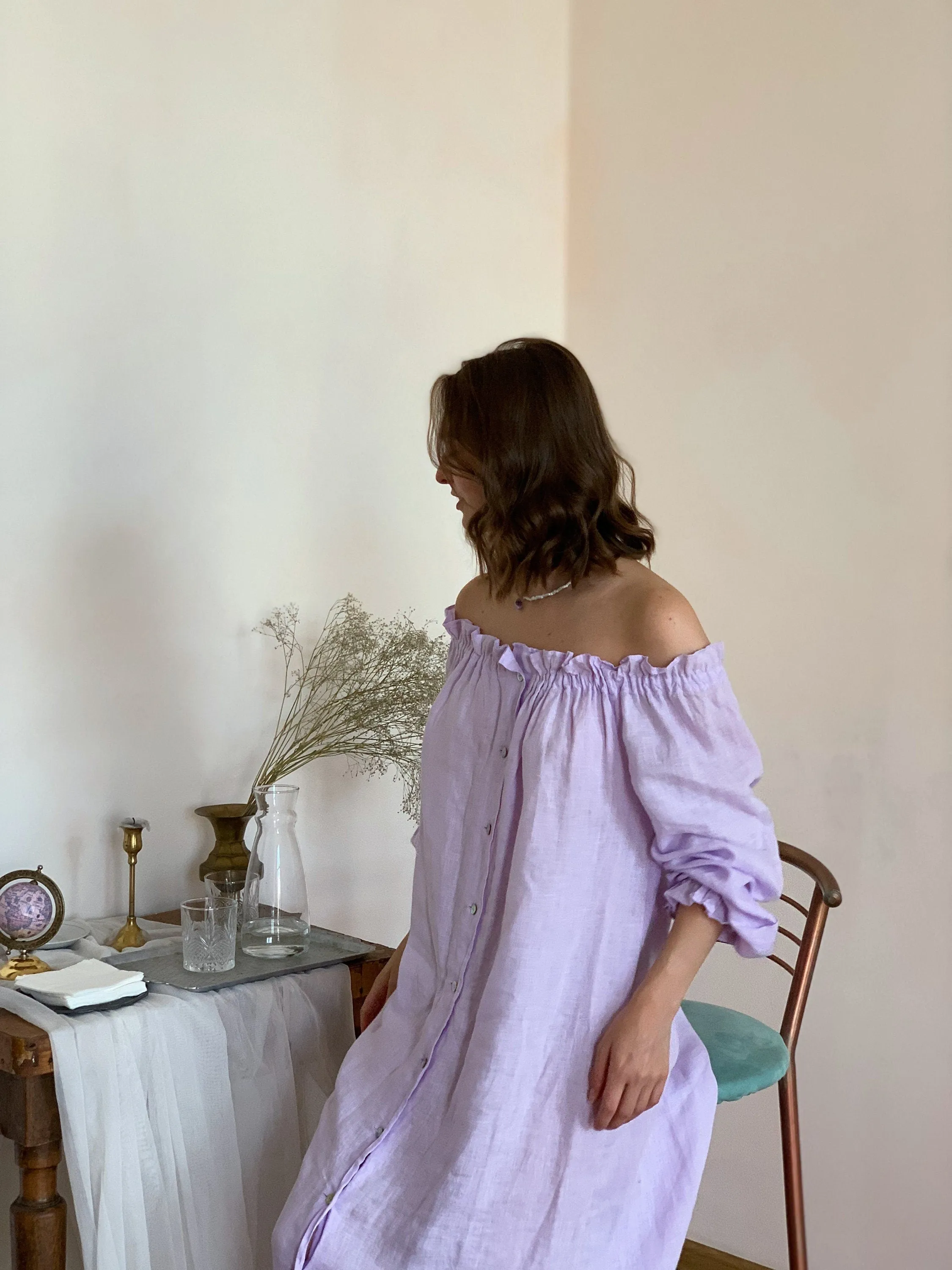 Maxi Linen Dress