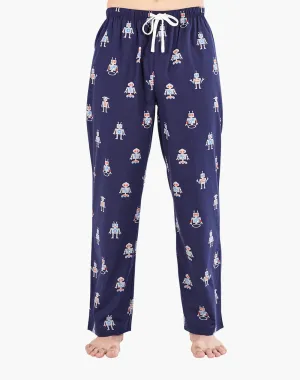 MENS ROBOTS BAMBOO SLEEP PANT