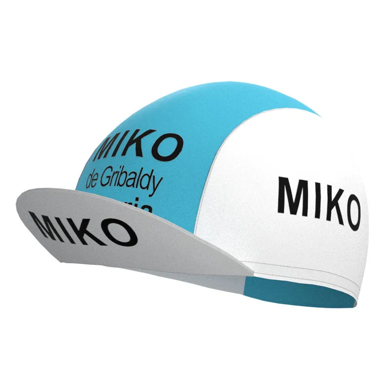 MIKO Blue Retro Long Sleeve Cycling Kit