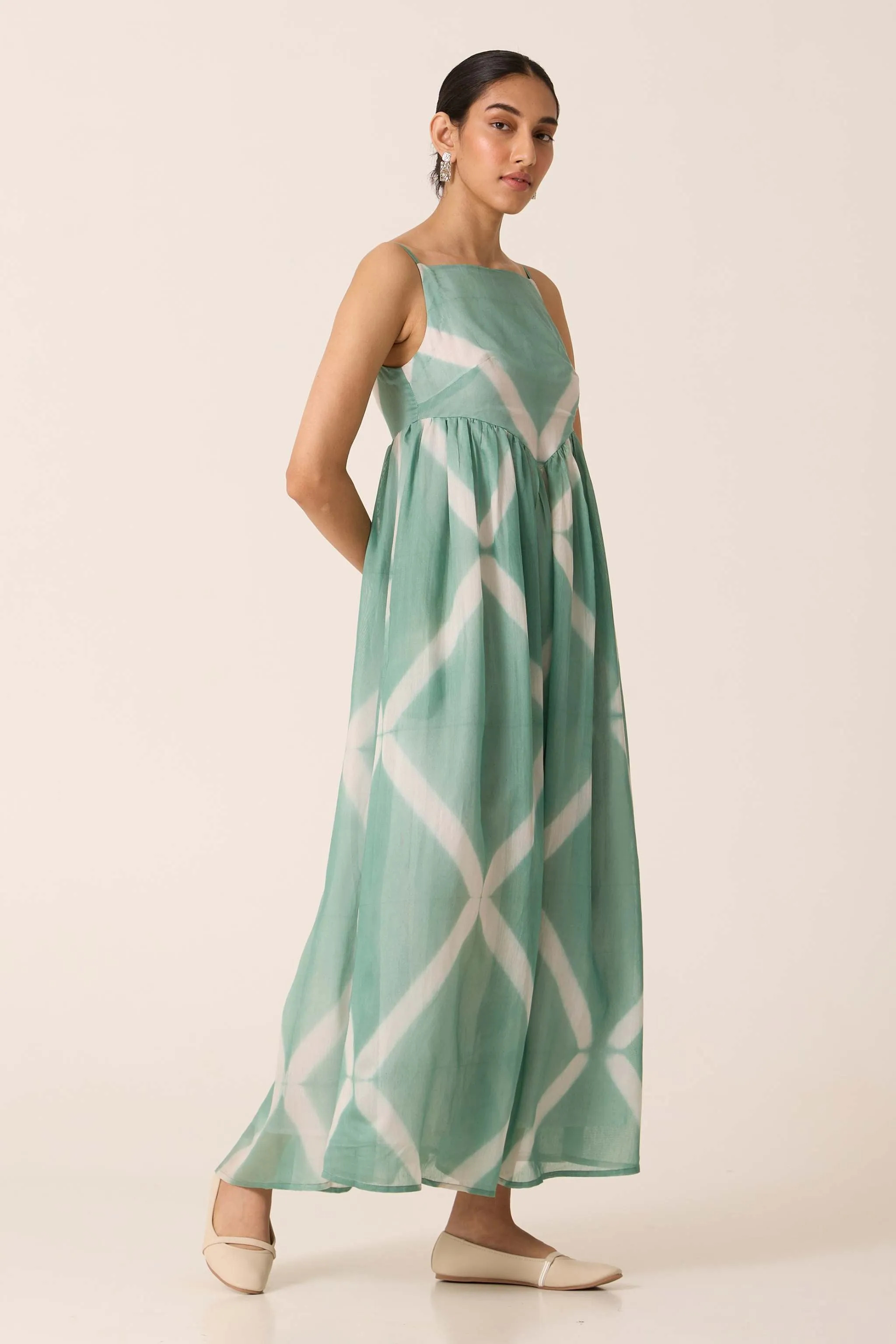 Nasim Clamp Dye Maxi Dress