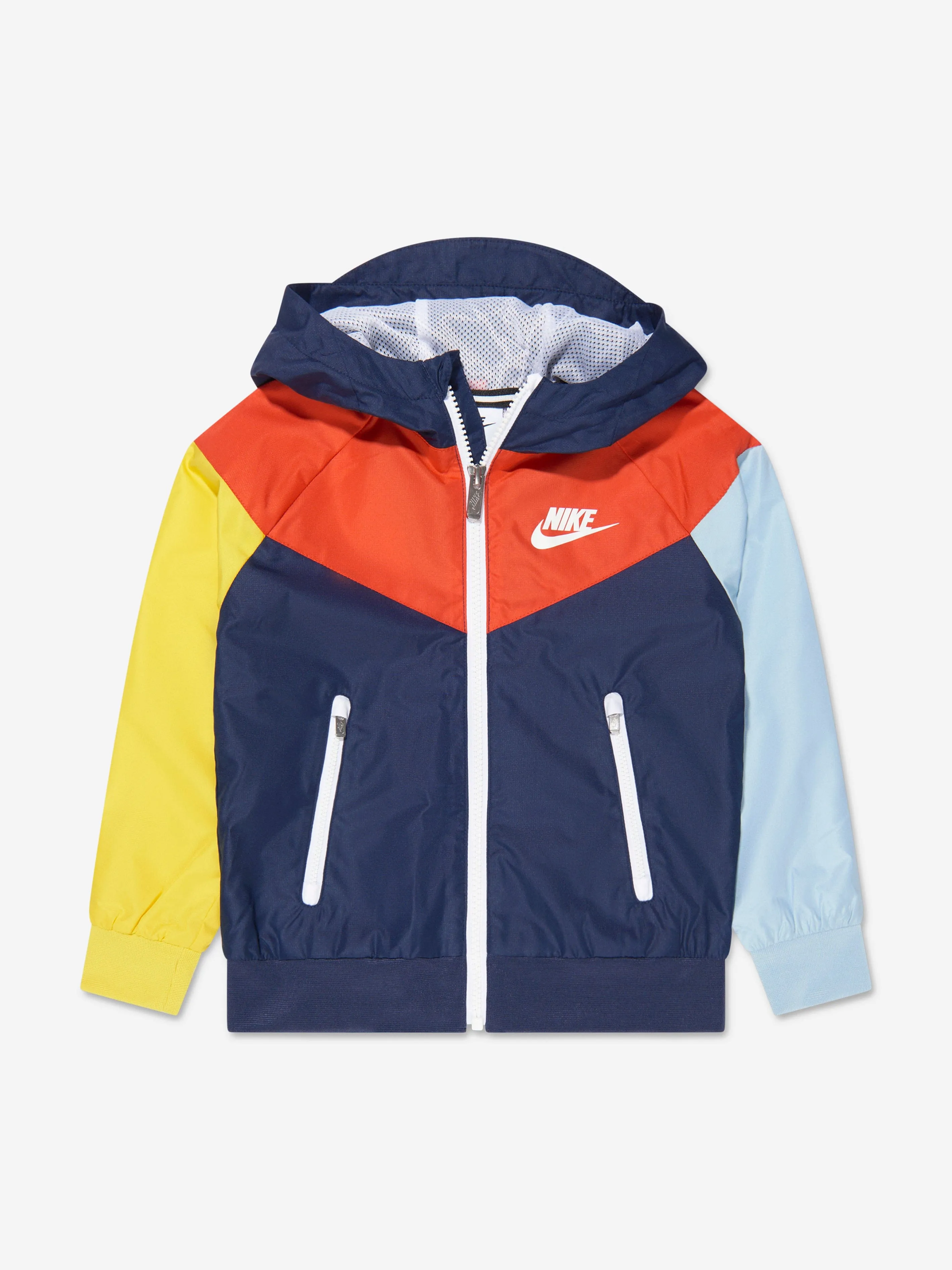 Nike Boys Active Joy Windrunner Tracksuit Set in Navy