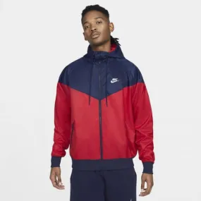 Nike - Men - Woven Land Windrunner Jacket - Red/Navy