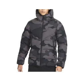 Nike Men's Sportswear Thermal Hooded Windrunner Jacket Camo