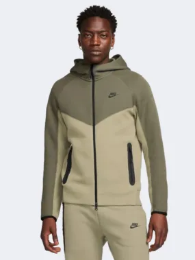 Nike Tech Windrunner Men Lifestyle Hoody Olive/Black