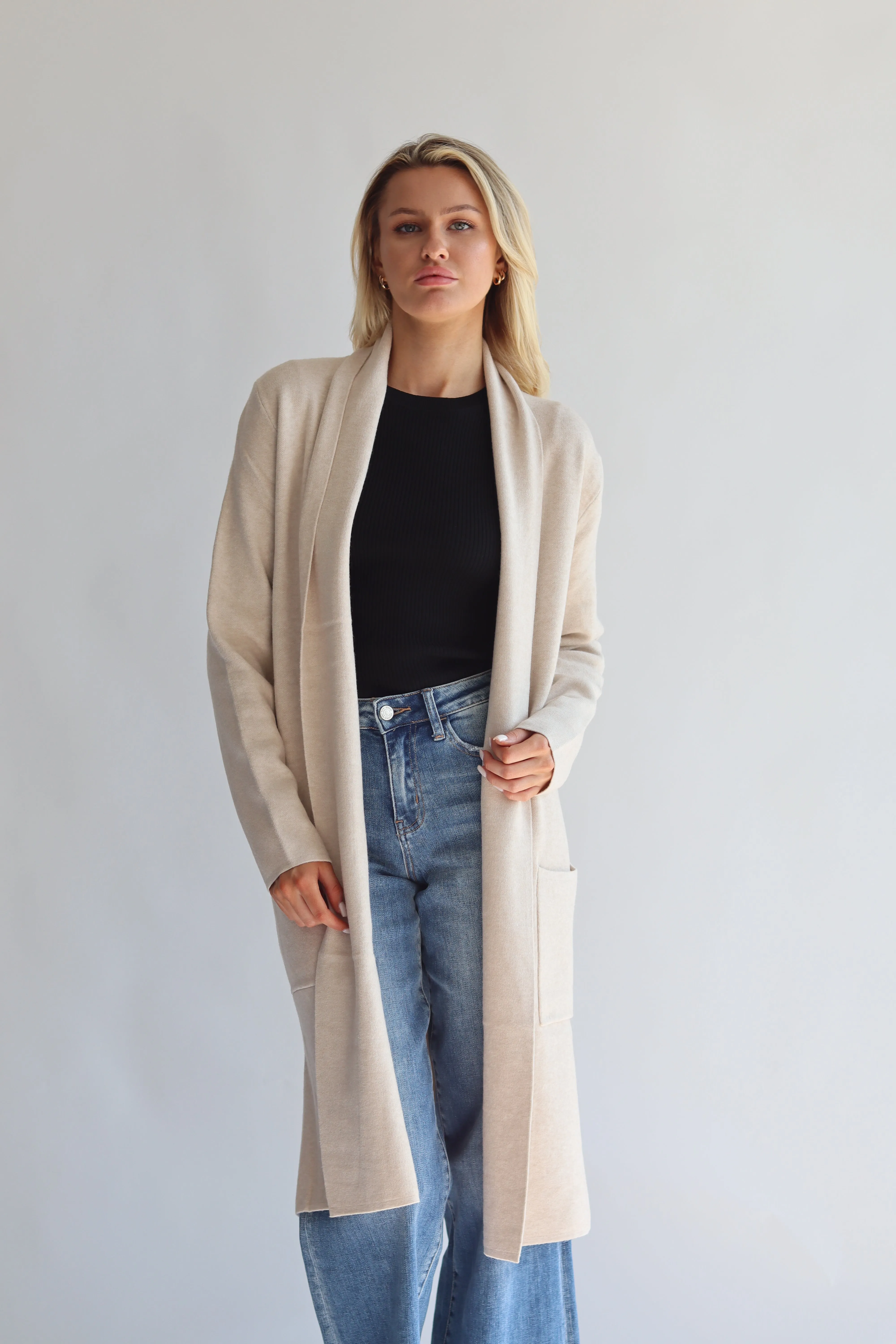 Open Cardigan Jacket