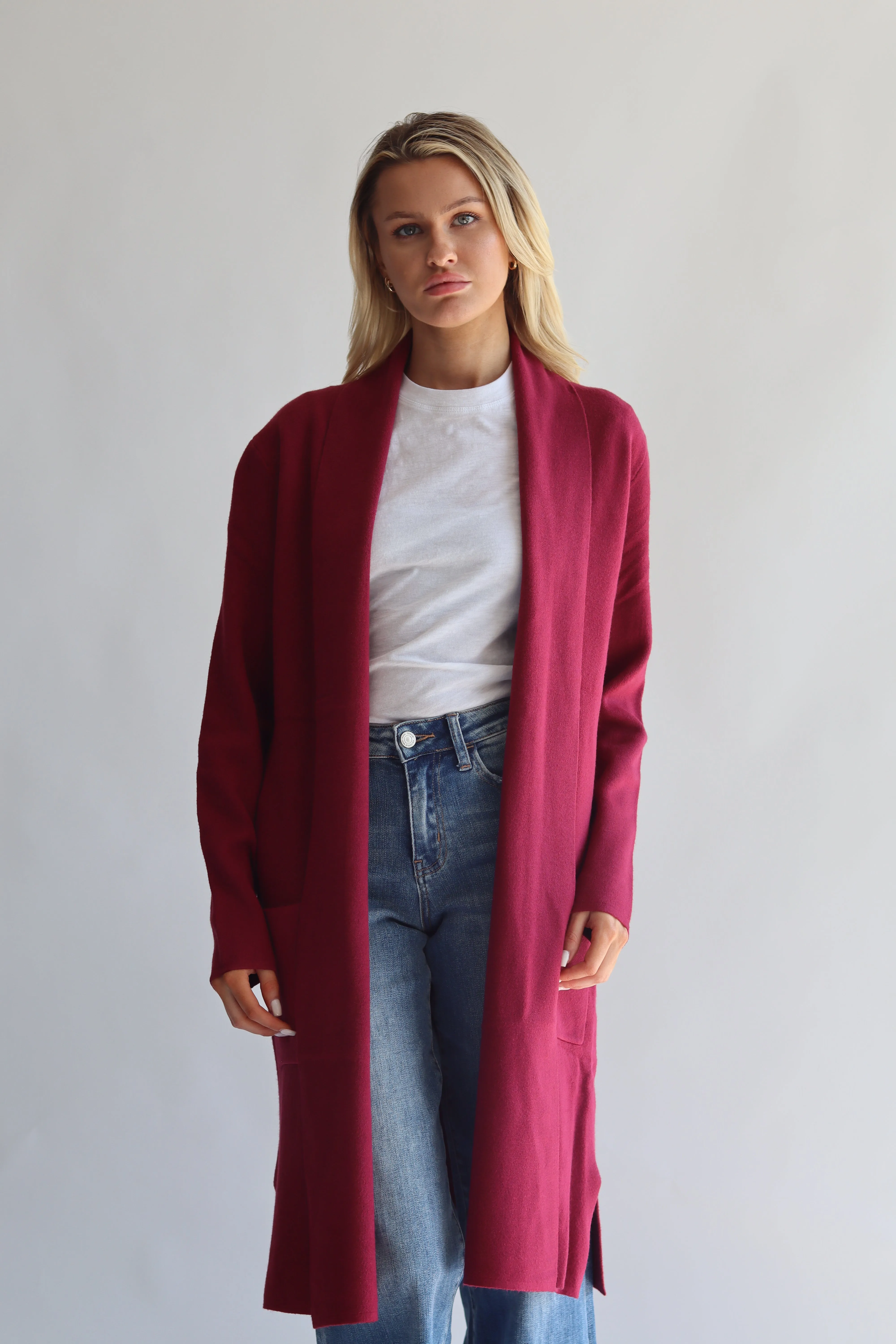 Open Cardigan Jacket