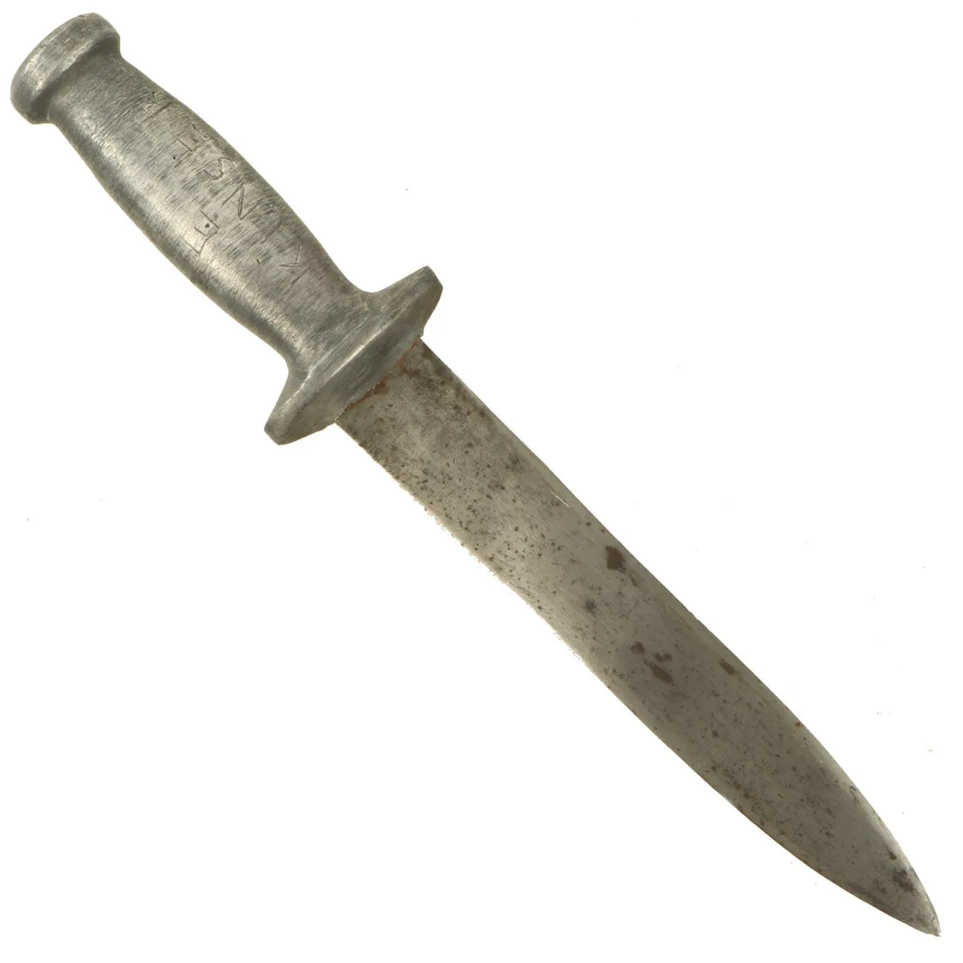 Original WWII U.S. Marine Corps Theater Made Fighting Knife named to Medal of Honor Recipient Sgt. Elbert L. Kinser